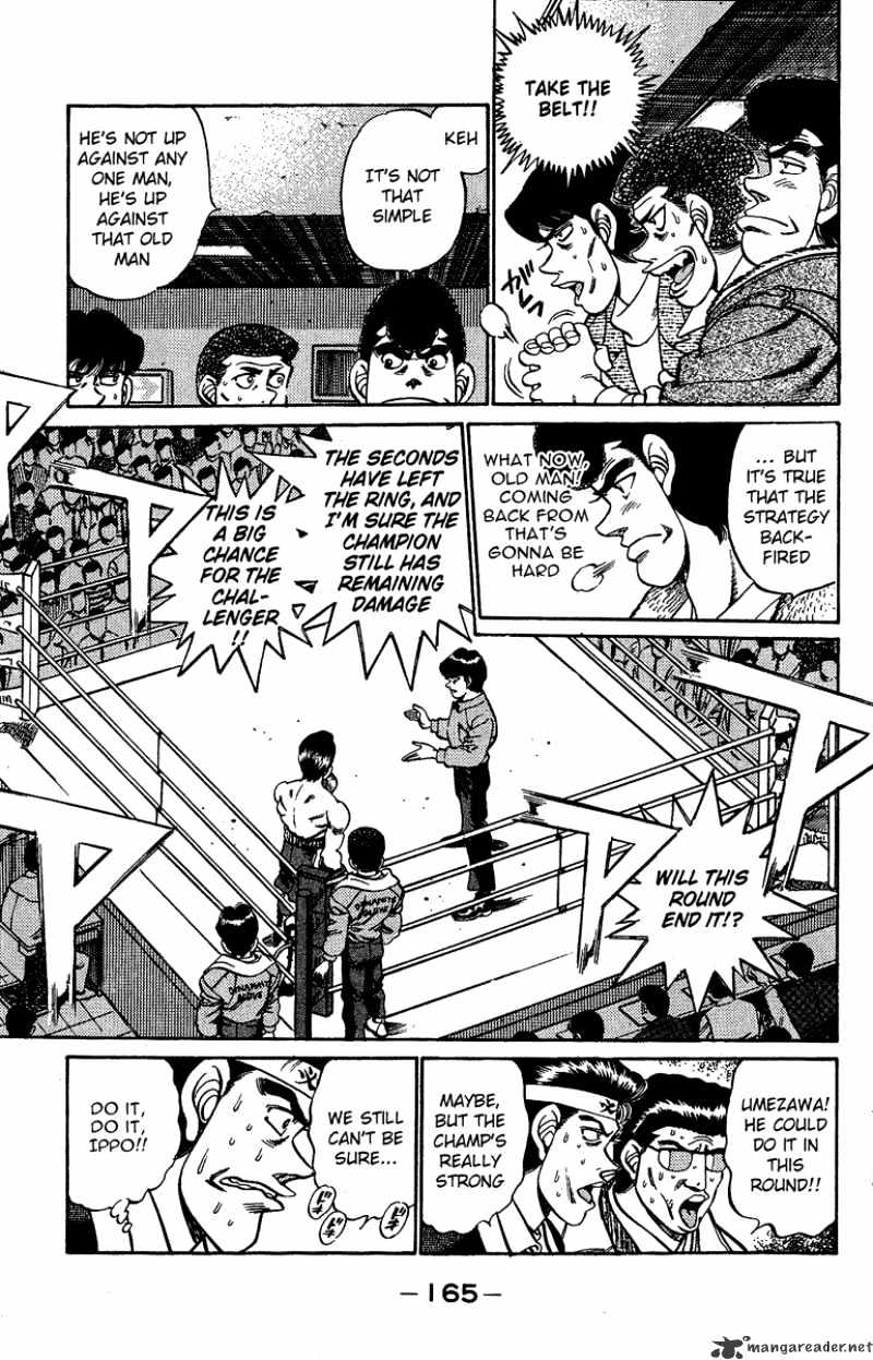 Hajime no Ippo: Fighting Spirit, Chapter 187 image 05